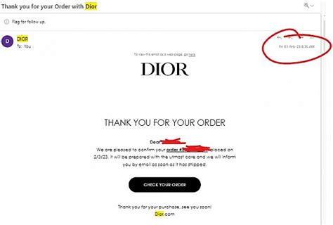 dior order tracker|how to cancel Dior order.